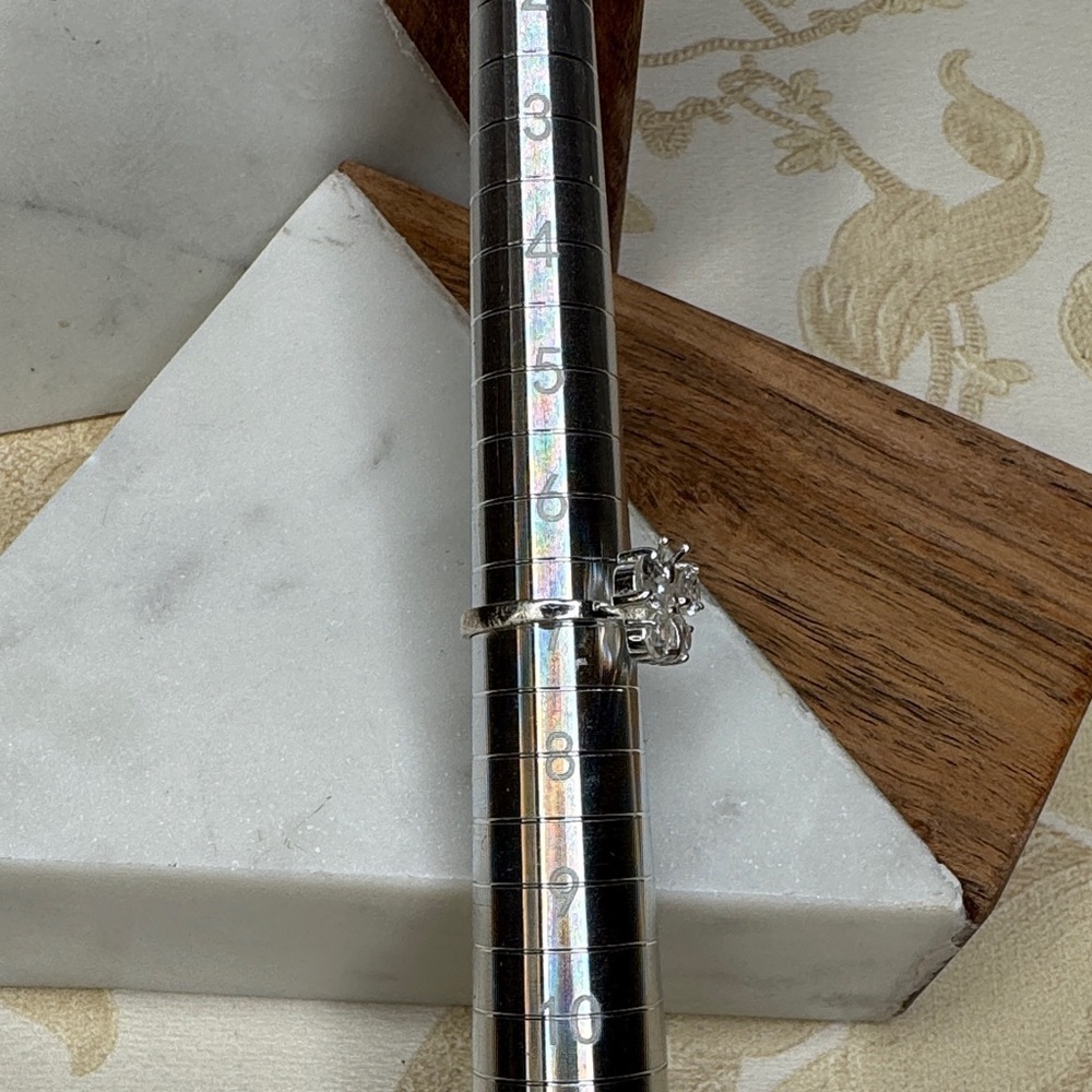 Vintage Estate 925 Marked Sterling Silver Butterfly Ring Lot D44 - Picture 9 of 9